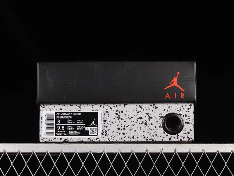 All categories Air Jordan Jordan series basketball shoes Air Jordan 4 Air Jordan 4 Retro "Medium Grey" AJ4 Joe 4 meters brown DH6927-001